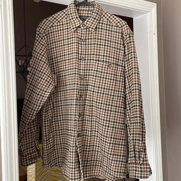 J Peterman Company Flannel Shirt | Poshmark